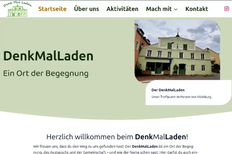 Homepage denkmalladen
